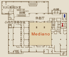 Banquet Mediano layout