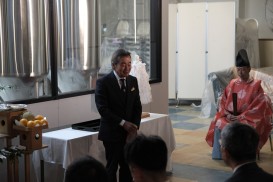 クラフトビールの醸造指導と協業をいただくアウグスビール株式会社坂本社長