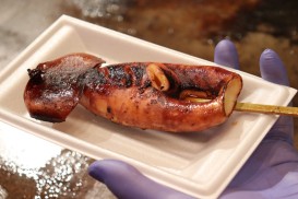 匂いがたまらないイカ焼き