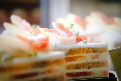 イチジクのショートケーキ