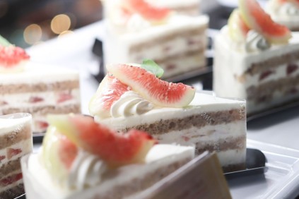 イチジクのショートケーキ