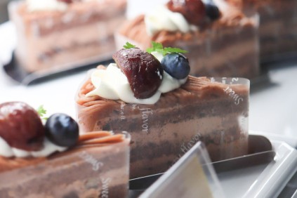 栗のショートケーキ