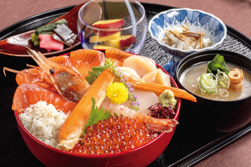【料亭　深志楼】北海丼（１日限定１０食）