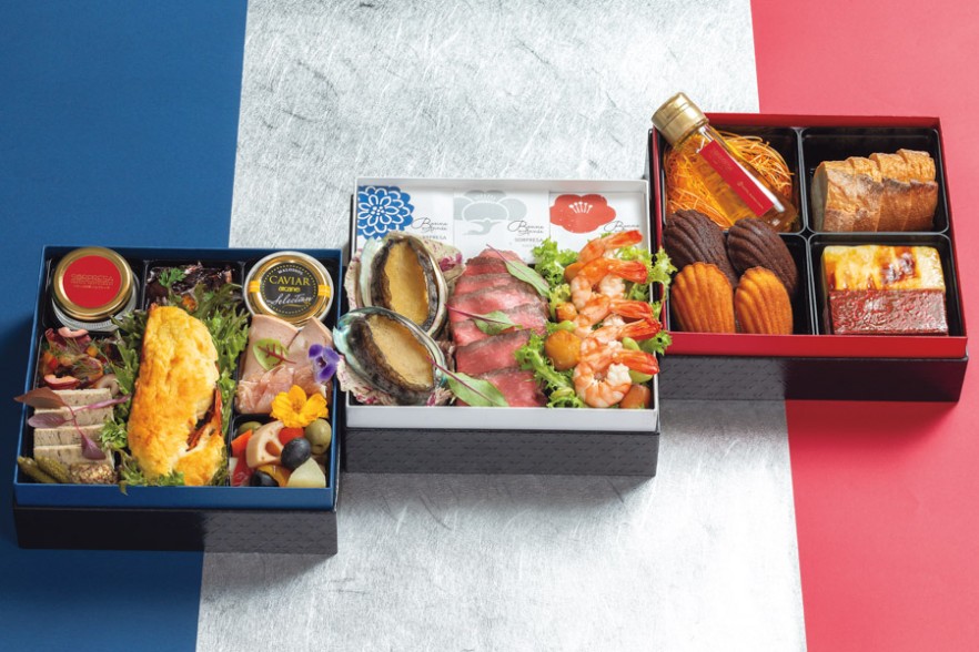 洋3段重　フランス料理 ソルプレーサ　フレンチオードブル2024　¥33,000