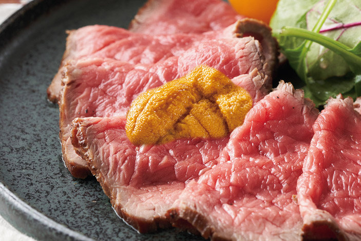 【フランス料理　ソルプレーサ】「ウ肉」プレゼント