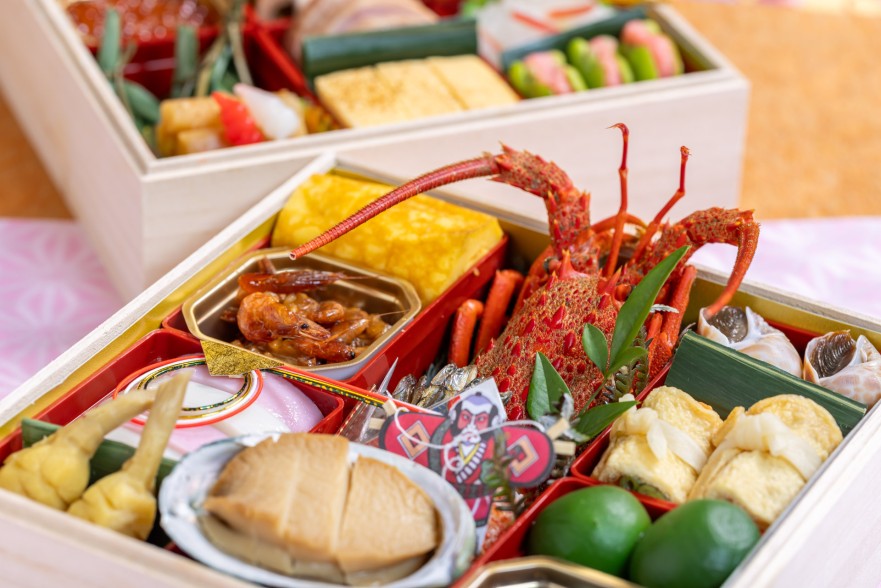 和2段重　お二人様用おせち　料亭 深志楼　寿～ことぶき～　¥20,000
