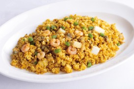 ❻海鮮入りカレー風味チャーハン