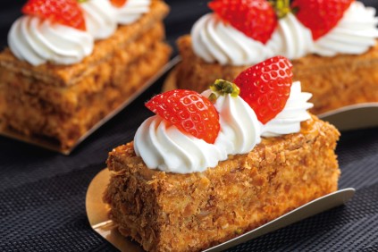 苺のミルフィーユ　￥600