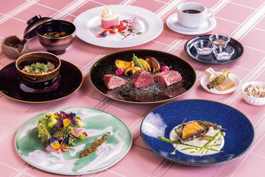 鉄板焼きソルプレーサ　旬の食材春色フェア 鉄板焼きコース