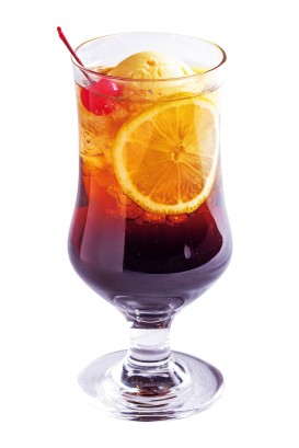 ①レモンコークフロート　￥1,200