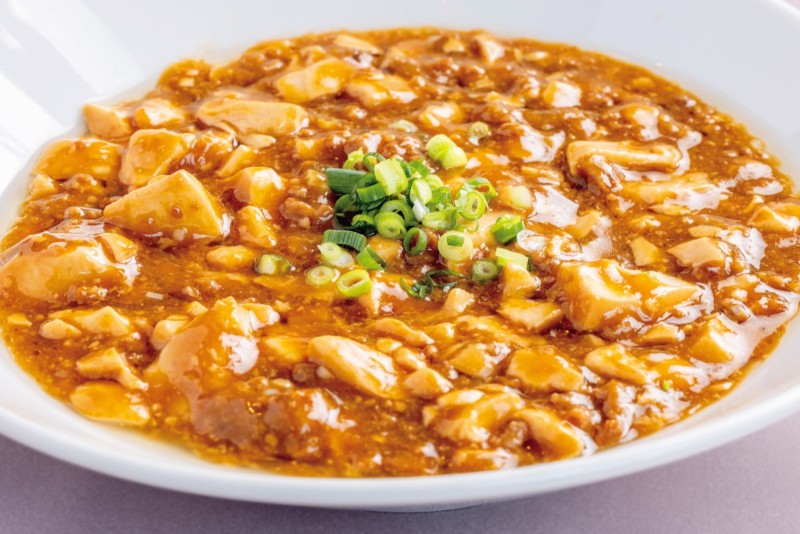 ⑤広東風麻婆豆腐　信州味噌仕立て　￥2,400