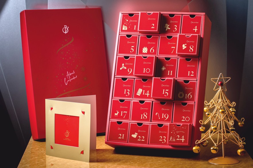 Advent Calendar アドベントカレンダー & ラ・カフェテラサ ランチバイキングペアチケット　￥10,000　限定10個