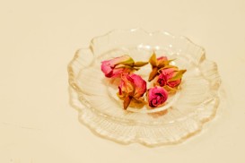 乾燥させた薔薇