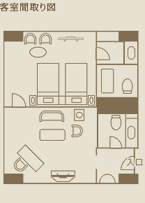 Crystal luxury suite layout