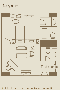 Crystal luxury suite layout